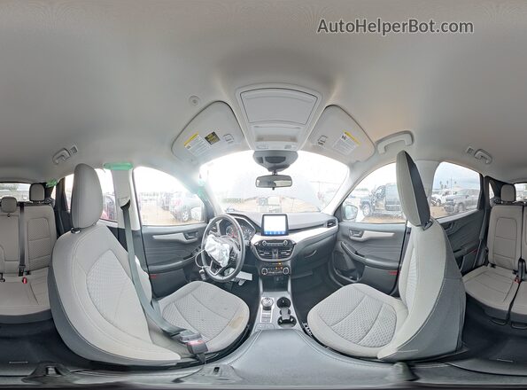 1FMCU0G67NUB98454 2022 FORD ESCAPE Gray 360 interior view