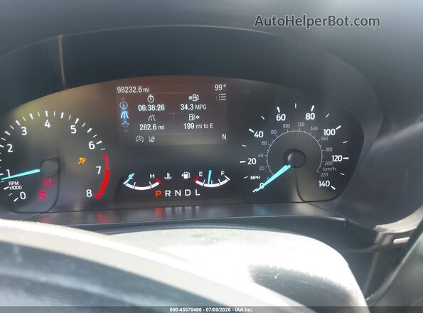 1FMCU0G68LUA33672 2020 FORD ESCAPE Red უკანა სავარძლების ხედი