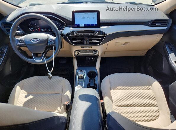 1FMCU0G68LUB02733 2020 FORD ESCAPE Tan წინა პანელის ხედი
