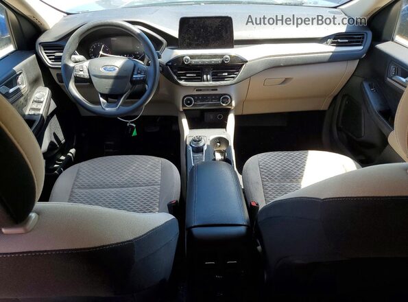 1FMCU0G68LUC44841 2020 FORD ESCAPE Синий Вид панели приборов