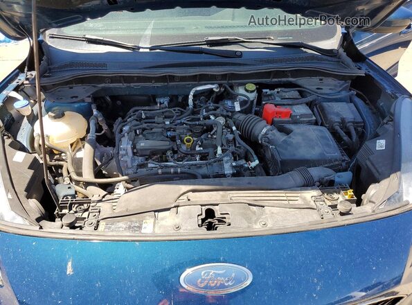 1FMCU0G68LUC44841 2020 FORD ESCAPE Синий Вид подкапотного пространства