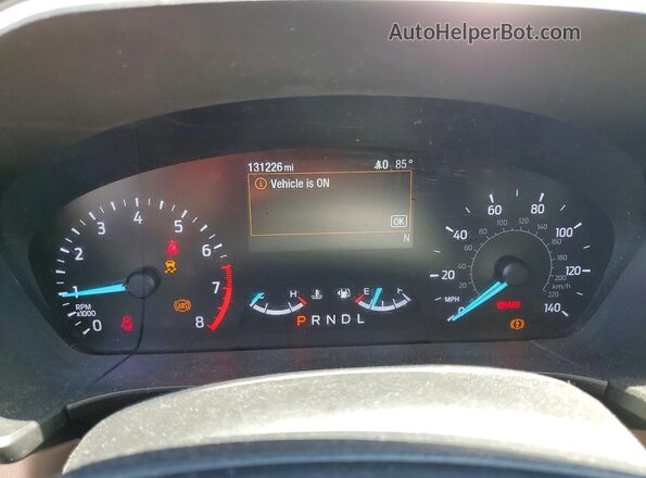 1FMCU0G68LUC44841 2020 FORD ESCAPE Синий Вид щитка приборов