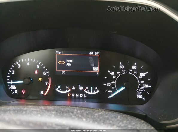 1FMCU0G68LUC58478 2020 FORD ESCAPE Black Widok tylnych siedzeń