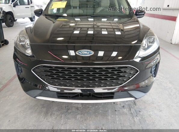 1FMCU0G68LUC58478 2020 FORD ESCAPE Black Widok zestawu wskaźników