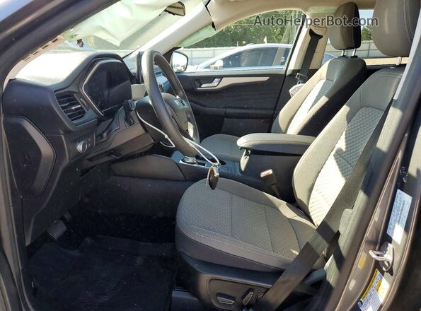 1FMCU0G68MUA03525 2021 FORD ESCAPE Gray წინა სალონის ხედი