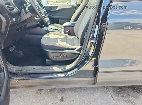 1FMCU0G68NUB22001 2022 FORD ESCAPE Blue Vista de la etiqueta del VIN