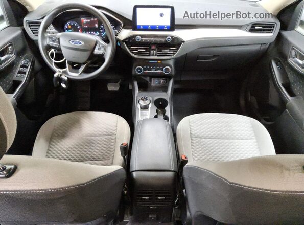 1FMCU0G69LUB13451 2020 FORD ESCAPE White Widok deski rozdzielczej