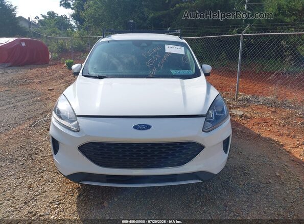 1FMCU0G69LUB74024 2020 FORD ESCAPE White Vista del cuadro de instrumentos