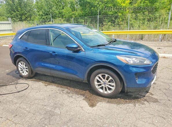 1FMCU0G69LUB83919 2020 FORD ESCAPE Blue Передня права чверть