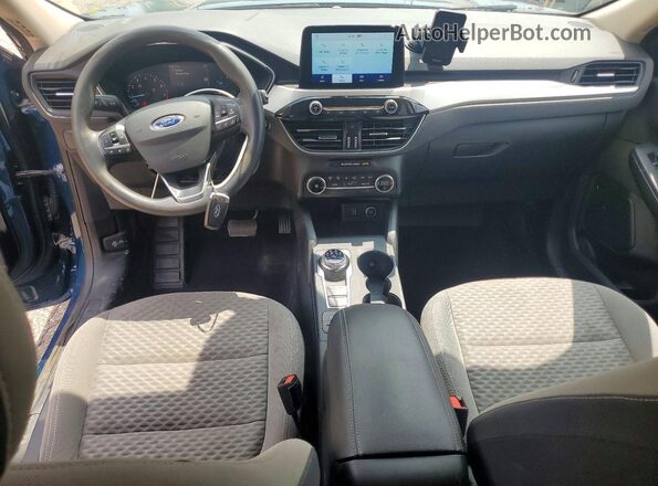 1FMCU0G69LUB83919 2020 FORD ESCAPE Blue Вид панелі приладів