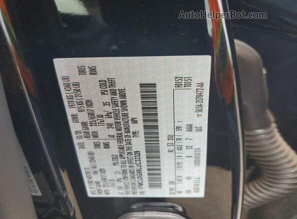 1FMCU0G69LUC33329 2020 FORD ESCAPE Черный Вид подкапотного пространства