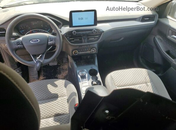 1FMCU0G69LUC33329 2020 FORD ESCAPE Черный Вид панели приборов