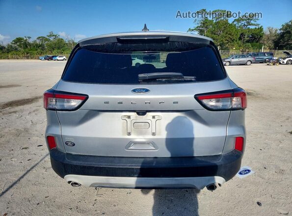1FMCU0G69LUC61339 2020 FORD ESCAPE Silver Rear view