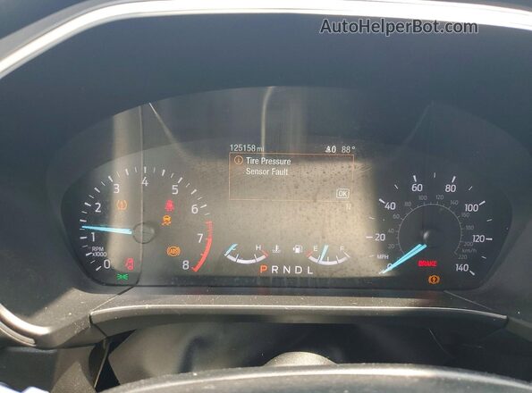 1FMCU0G69MUA67962 2021 FORD ESCAPE Gray Widok zestawu wskaźników