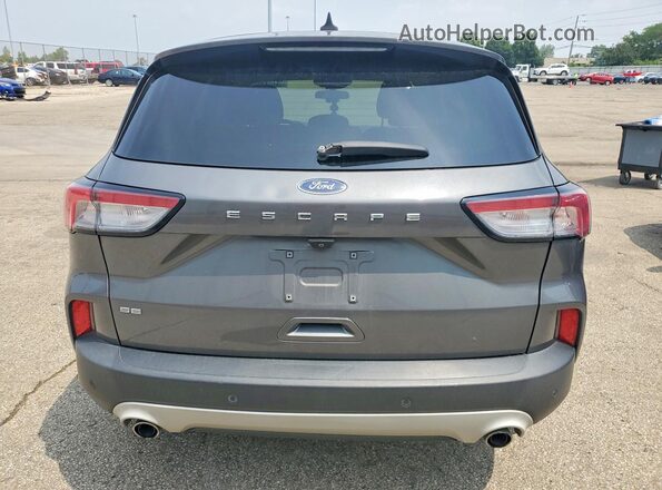 1FMCU0G69MUA67962 2021 FORD ESCAPE Gray Widok z tyłu