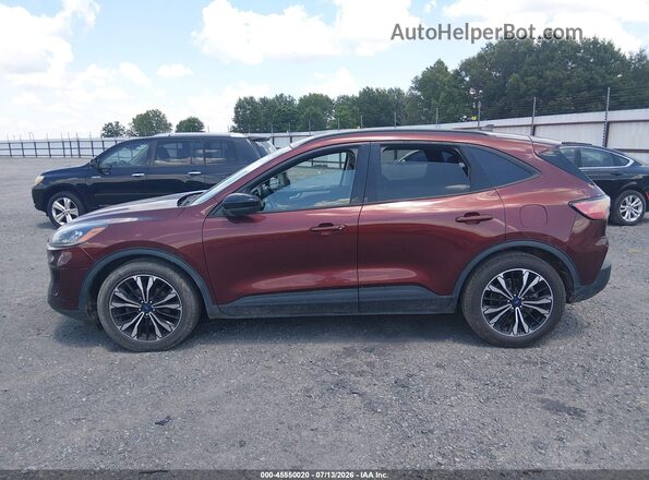 1FMCU0G69MUB34138 2021 FORD ESCAPE Burgundy Панорамний вид салону 360°