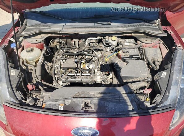 1FMCU0G6XMUA17362 2021 FORD ESCAPE Red Engine compartment view
