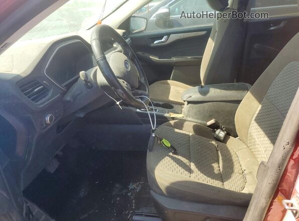 1FMCU0G6XMUA17362 2021 FORD ESCAPE Red Front interior view