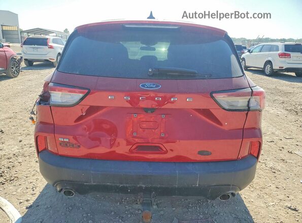 1FMCU0G6XMUA17362 2021 FORD ESCAPE Red Rear view