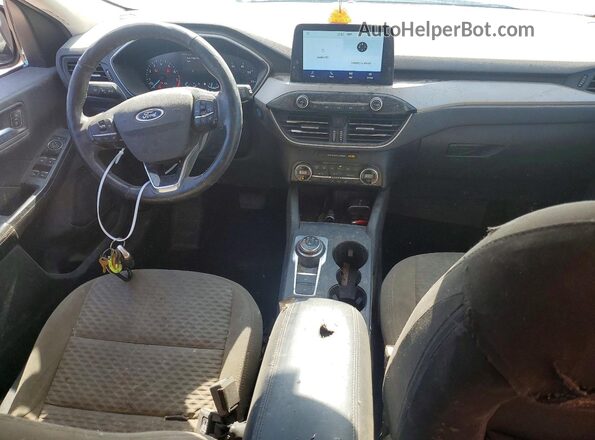 1FMCU0G6XMUA17362 2021 FORD ESCAPE Red Dashboard view
