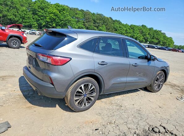 1FMCU0G6XMUA97519 2021 FORD ESCAPE Gray Rear right