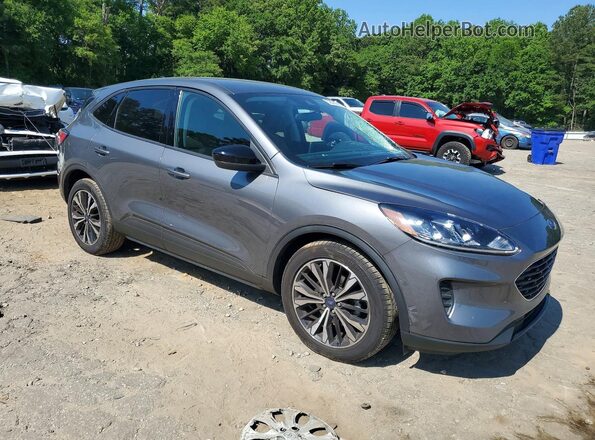 1FMCU0G6XMUA97519 2021 FORD ESCAPE Gray Front right