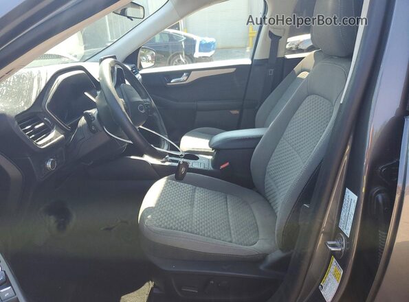 1FMCU0G6XMUA97519 2021 FORD ESCAPE Gray Front interior view
