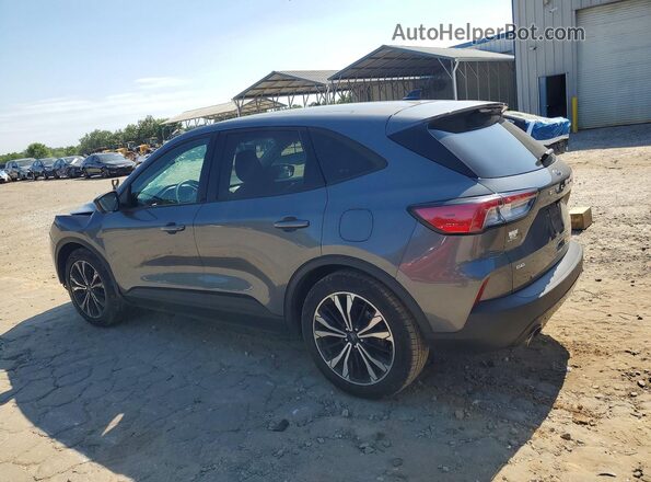 1FMCU0G6XMUA97519 2021 FORD ESCAPE Gray Rear left