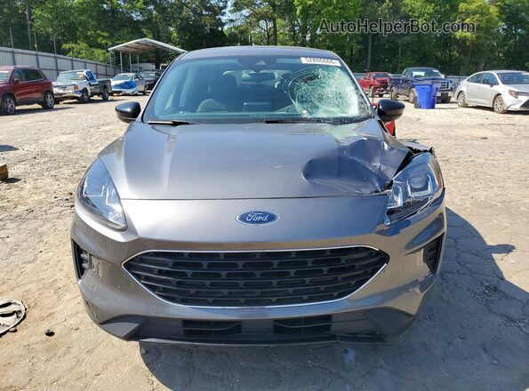 1FMCU0G6XMUA97519 2021 FORD ESCAPE Gray Front view
