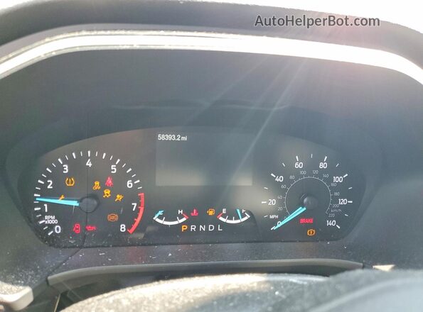 1FMCU0G6XMUA97519 2021 FORD ESCAPE Gray Instrument cluster view