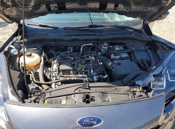 1FMCU0G6XMUA97519 2021 FORD ESCAPE Gray Engine compartment view