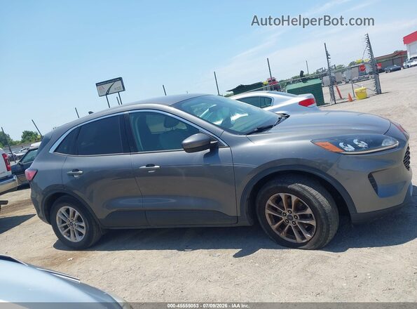1FMCU0G6XMUB08454 2021 FORD ESCAPE Gray Vista interior trasera