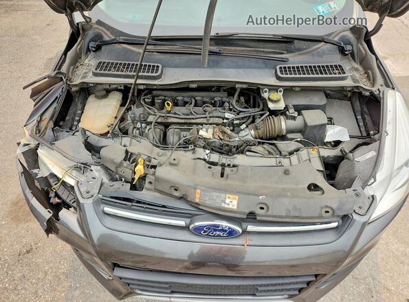 1FMCU0G70GUB51262 2016 FORD ESCAPE Gray Engine compartment view