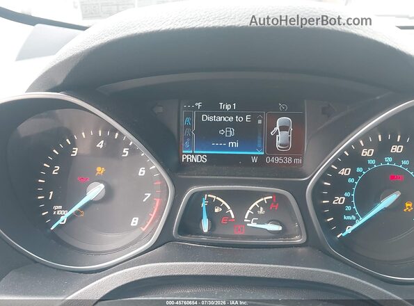 1FMCU0G70GUC18040 2016 FORD ESCAPE Gray 