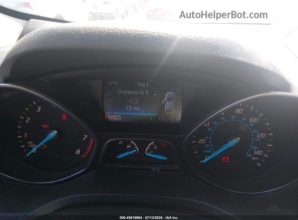 1FMCU0G71GUB39749 2016 FORD ESCAPE Red Вид задніх сидінь