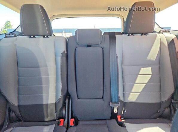 1FMCU0G73GUC38458 2016 FORD ESCAPE Gray უკანა სავარძლების ხედი