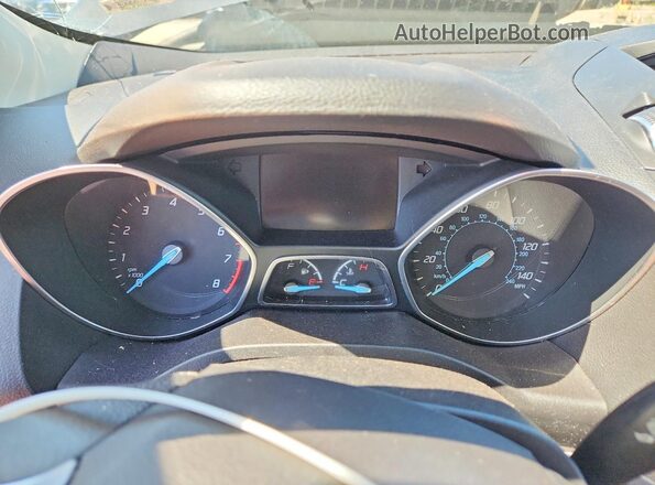 1FMCU0G73GUC38458 2016 FORD ESCAPE Gray ხელსაწყოთა პანელის ხედი
