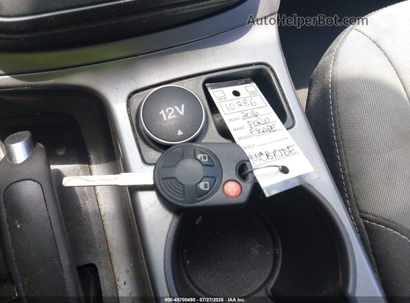 1FMCU0G75GUC78198 2016 FORD ESCAPE Red Вид панелі приладів
