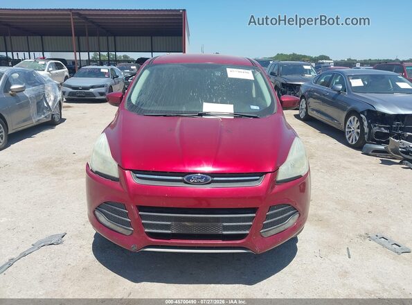 1FMCU0G75GUC78198 2016 FORD ESCAPE Red Вид щитка приладів