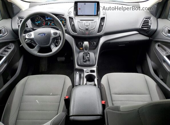 1FMCU0G75GUC90772 2016 FORD ESCAPE Gray Dashboard view