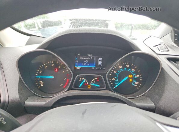 1FMCU0G75GUC90772 2016 FORD ESCAPE Gray Instrument cluster view