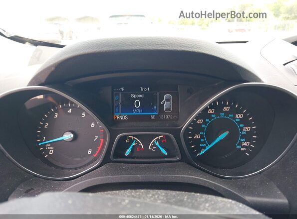 1FMCU0G76GUC74208 2016 FORD ESCAPE Gray Widok tylnych siedzeń