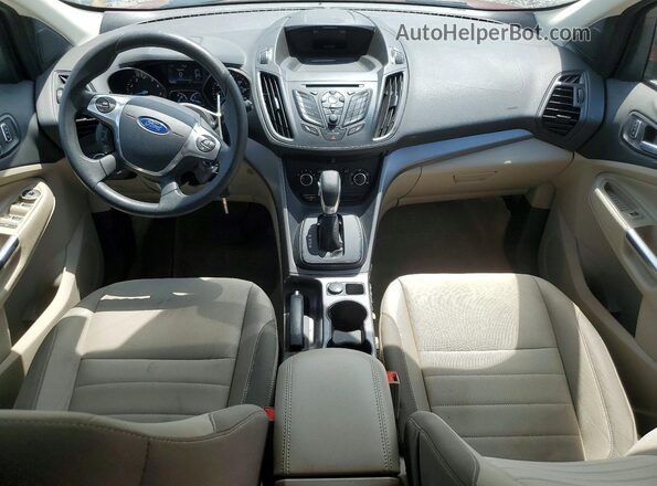 1FMCU0G77GUB30151 2016 FORD ESCAPE Red Вид панелі приладів