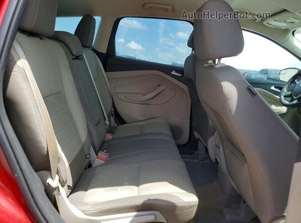 1FMCU0G77GUB30151 2016 FORD ESCAPE Red Вид задньої частини салону