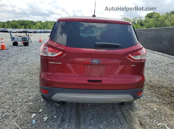 1FMCU0G77GUB30151 2016 FORD ESCAPE Red Вид ззаду
