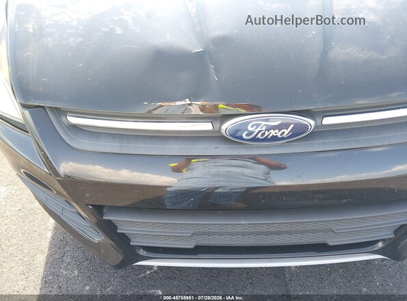 1FMCU0G78GUB84607 2016 FORD ESCAPE Black წინა ხედი