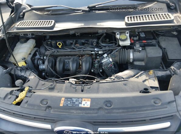 1FMCU0G78GUB84607 2016 FORD ESCAPE Black უკანა ხედი