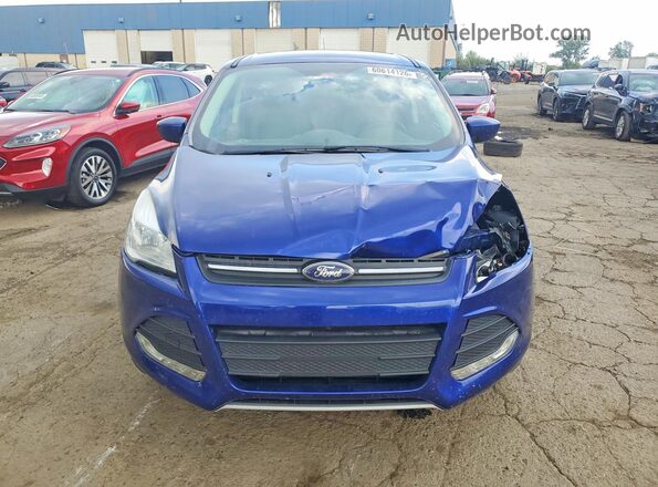 1FMCU0G78GUC25060 2016 FORD ESCAPE Blue წინა ხედი