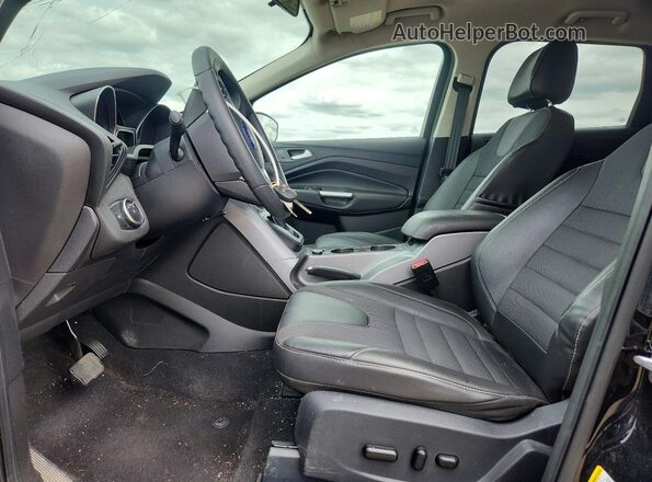 1FMCU0G78GUC77871 2016 FORD ESCAPE Черный Вид салона спереди