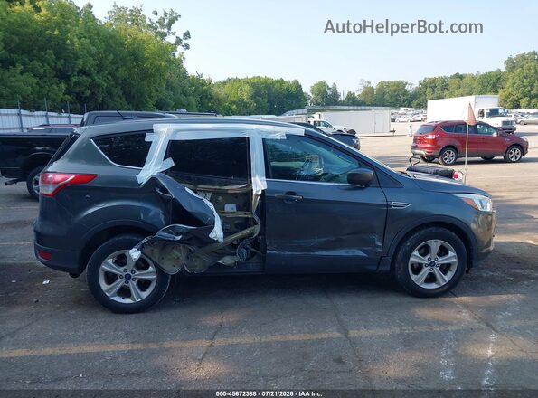 1FMCU0G7XGUC78472 2016 FORD ESCAPE Gray Widok wnętrza z tyłu